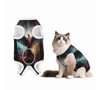 Eagles Recovery Suit for Dogs Cats After Surgery,Pet Recovery Shirt, Dog Onesies Pet Surgery Recovery Suit