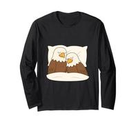 Eagles Snuggling Sleeping Cute Long Sleeve T-Shirt
