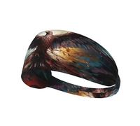 Eagles Sports Head Tie for Men and Women-Headband Karate Tie Back Sweat Wicking Workout Head Band,Perfect for Running