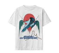 Eagles Unisex-Adult Official Merch on The Border T-Shirt, White