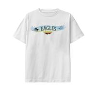 Eagles Unisex-Adult Official Merch Sunset Wings T-Shirt, White