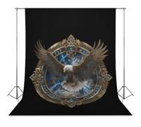 Eagles1 Thunder Backdrop for Photography 56"x79" | Funny Photo Backdrop Background for Photoshoot Screen Parties Curtain