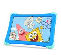 EagleSoar Kids Tablet 10 inch Android 14, Octa-core 2.0 GHz 10GB+64GB Expanded Memory(512GB), Toddler Tablet with 5G WiFi Dual Camera，kids tablets with Parental Control（Blue