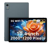 EagleSoar Tablet 10.4 inch Android 13, Octa-core CPU, 16GB RAM+128GB ROM, Ultra-thin Lightweight 2K FHD Display, 5G WiFi, BT5.0, Gaming Tablet with GPS 4×Speakers, 13MP Camera, 10000 mAh Battery