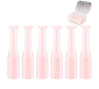 eagosion 6PCS Hard Contact Lens Remover Tool with Storage Box Eye Care Inserts Removes Reusable Suction Cup Remover Contact Plunger Eye Contact Remover for RGP/OK/Hard Lenses Daily Care (pink)