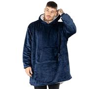 EAHOME Oversized Hoodie Sweatshirt Blanket XL, Super Warm Sherpa Giant Hoodie, Wearable Blanket Sweatshirt with Pocket, One Size for Adults Men Women Kid Younger