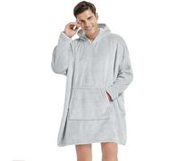 EAHOME Oversized Hoodie Sweatshirt Blanket XL, Super Warm Sherpa Giant Hoodie, Wearable Blanket Sweatshirt with Pocket, One Size for Adults Men Women Kid Younger