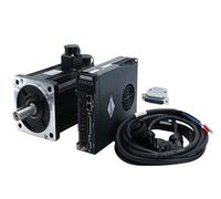 EAHWCXSD AC Servo Motor 2.6KW 130ST-M10025 10N.m 2500 RPM 2600W 220V 380V Single Phase Engine Matched AASD-30A Driver(Without Brake 380V)