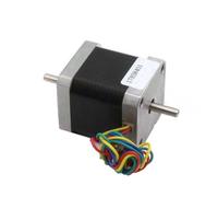 EAHWCXSD Nema17 Dual Shaft CNC Stepper motor 42x48 NEMA 17 stepper motor D=5mm 1.8A double shaft stepping motor 78 Oz-in 3D Print CNC