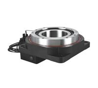 EAHWCXSD ZBT130 Hollow Rotating Platform Turntable Gearbox Reducer Ratio 18:1 10:1 for 57 Frame Nema23 Stepper Motor Input Shaft 8/6.35(Input Shaft 8mm,Ratio 18 to 1)
