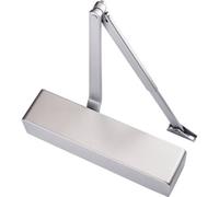 EAI Afit Door Closer Heavy Duty Overhead Suit Fire Doors Universal Dual Handed Push Pull Side Da Bc Power Size 3-6 - Silver