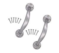 EAI Bow Handles for Cabinets Wardrobes Drawers Satin Chrome 150mm Pack of 2