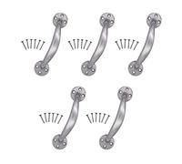 EAI Bow Handles for Cabinets Wardrobes Drawers Satin Chrome 150mm Pack of 5