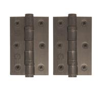 EAI Bronze Door Hinges | 3 Inch / 76mm Dark Bronze Internal Fire Door Hinges | 1 Pair