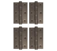 EAI Bronze Door Hinges, 76mm / 3 Inch, 2 Pairs Fir