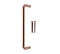 EAI Bronze Door Pull Handle, 300 x 19mm Commerical Door Pull D Handle Bronze for Schools, Offices, Shops & More