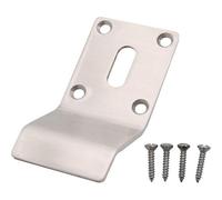 Cylinder Pull Finger Latch Keyhole Profile - Satin Stainless Steel- 86mm