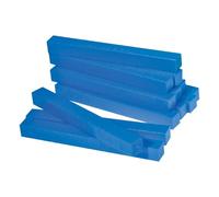 EAI Education Base Ten Rods: Blue Plastic - Set of 50