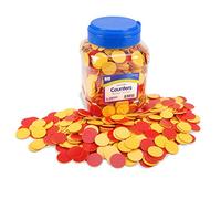 EAI Education Two-Color Counters: Red/Yellow - Set of 1000