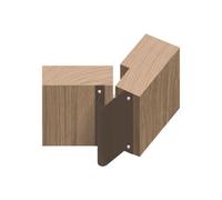 Eai - Finger Protector Rear Side Door Hinge Edge Guard For Little Finger Protection - 1950mm - Brown