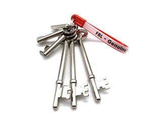 EAI Fire Brigade FB Master Key Set 1, 6 Keys, FB1/2/4/fb/fb11/fb14