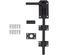 EAI Gate Drop Bolt | Heavy Duty Galvanised 18 Inch / 450mm Gate/Garage Drop Down Bolt | Pack of 1 with Fixings