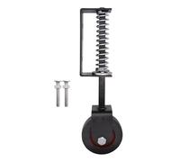 EAI Gate Wheel | Severe Duty Spring Loaded Gate Support Wheel | Black Max Load 138kg - Pack of 1 with Fixings