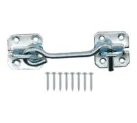 Eai Long Cabin Hook Strong Hold Back Gate Or Door Hook Wire Pattern Steel - 200mm - Zinc