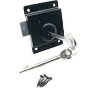 Rim Surface Lock Black 4 x 3 Press Lock Pattern with 1 Key