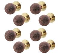 EAI Rosewood Door Knobs, 4 Pairs - Beehive