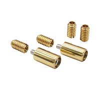 EAI Sash Window Stop for Security and Ventilation | Polished Brass | Pack of 2 Stops…