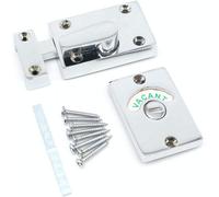 Toilet Indicator Bolt Vacant/Engaged Polished Chrome