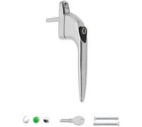 Eai Yale Trojan Sparta Quartus Inline Window Espagnolette Handle - Chrome - 40mm