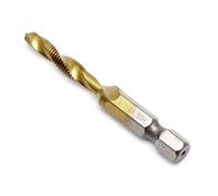 EAJORN 1PC Shank M3-M10 for Plated Hand Screw Thread Metric Tap Drill, Gold