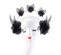 EAJORN Beautiful for Head Band Headhoop Flower Leaf Hair Hoop as Headwear for Women Girls Street
