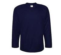 EALER H80 Series Blank Ice Hockey Practice Jersey for Men and Boy - Senior and Junior - Adult and Youth, Navy, XL