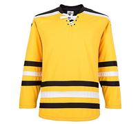 EALER H900 Series Multicolor and Blank Ice Hockey League Sports Practice Jersey -Boys and Girls- Adult,Youth-Senior,Junior - Yellow - Medium