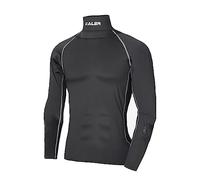 EALER Hockey Compression Shirt with Neck Guard, Neck Protect Long Sleeve Shirt, Shirt-man, XXL