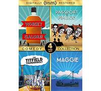 Ealing Studios Comedy Collection (Whisky Galore!, The Maggie, Passport To Pimlico, The Titfield Thunderbolt) [Blu-ray]