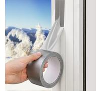 Ealing Tape for Windows 48mm/1.9 inches X 30m/98.4ft,Window Sealing Tape,Strong Sticky Gaffer Tape Water Resistance,for Wood, Plastic, Glass, Vinyl, Brick, Metal.Cloth Tape for Indoor/Outdoor(Grey)