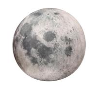 Ealistic Earth Round Pillow 3D Planet Moon The Sun Decoration Pattern Throw Props Stocking Stuffers For Adults Little Sleepy Heads Toddler Pillowcase (B, A)