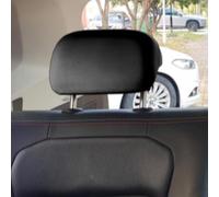 EALNXGOGV 2 Pcs Car Headrest Covers, for VW Transporter T5 2003-2015 Dustproof Washable Seat Headrest Dust Cover Front Rear Headrest Cover Seat Accessories, rear seats-A