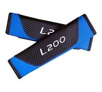 EALNXGOGV 2PCS Car Seat Belt Cover, for Mitsubishi L200 Shoulder Strap Covers Seat Belt Shoulder Strap Protector Neck Shoulder Protect Accessories,A