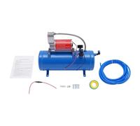 Ealtqund Air Compressor 12V 1.6 Gallon Portable Air Compressor with 2.8m Hose for Automobile Tires, Automobile Engines, Bicycles, Max 100 PSI Pressure