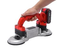 Ealtqund Professional Tile Vibrator Leveling Machine 28000RPM, 6-Speed Adjustable, 882lbs Suction with 2x 10000mAh Batteries & Case for Wall/Floor Tiles (23.6-70.86 inch)