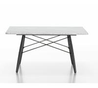 Eames Coffee Table Square Marble white Vitra