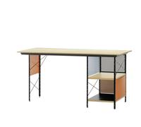 Eames EDU Desk Black/ Orange/ Blue/ Birch