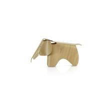Eames Elephant Stool Clear Lacquered Chestnut