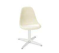 Eames Fiberglass DSL Dining Chair Parchment/Smooth White