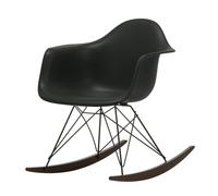 Eames Plastic RAR Armchair Deep Black/ Dark Maple